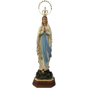 Nossa Senhora de Lourdes 78cm em Resina