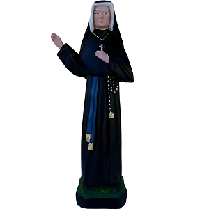 Santa Faustina 32cm em Gesso