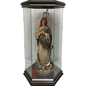 Nossa Senhora da Conceição 49cm em Resina - Na Redoma
