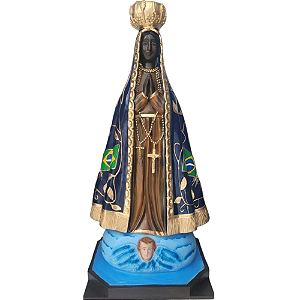 Nossa Senhora Aparecida 125cm em Gesso