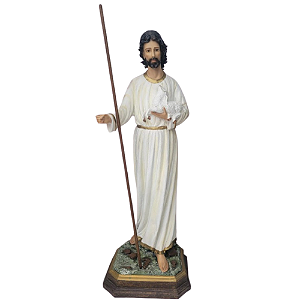 Jesus Bom Pastor 100cm em Resina