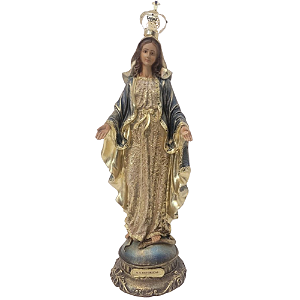 Nossa Senhora das Graças Coroada 45cm em Resina