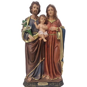 Sagrada Família 38cm em Resina