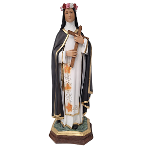 Santa Rosa de Lima 80cm em Resina