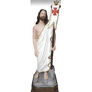 Jesus Ressuscitado 95cm em Gesso