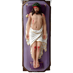 Senhor Morto 61cm em Gesso