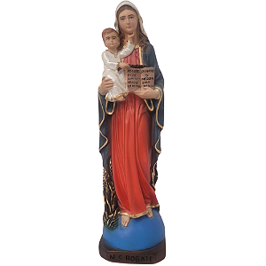 Nossa Senhora do Rogate 29cm em Gesso