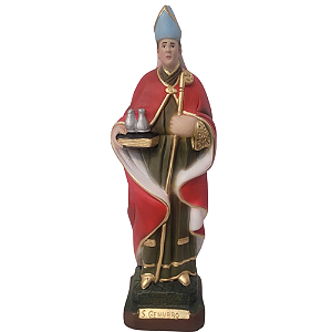São Genaro 28cm em Gesso