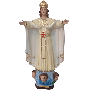 Nossa Senhora das Mercês 31cm em Gesso