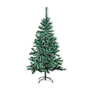 Arvore De Natal Pinheiro Grande Simples Verde Nevada 1,80 Mt