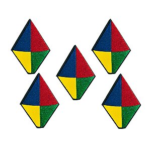 Kit 150 Balão EVA 6cm Decoração Enfeite Mesa Festa Junina
