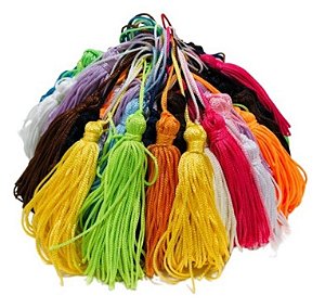 200 FRANJAS DE TASSEL PINGENTE ARTESANATO