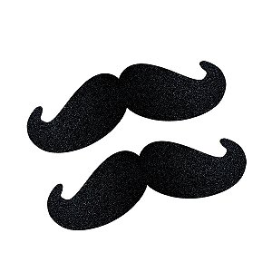 03 Bigode Enfeite Decoração Dia dos Pais Mural Painel 45cm