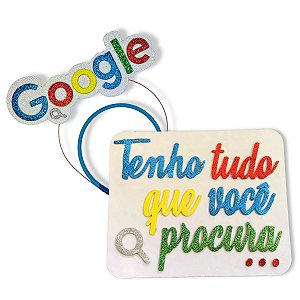 01 Fantasia Carnaval Tiara + Placa Tudo Que Você Procura