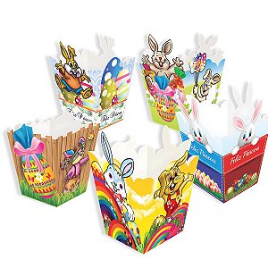 Kit 30 Cachepo Cachepot Enfeite Mesa Festa Decoração Páscoa
