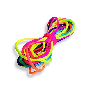 Fio Multicolorido Poliéster Seda Artesanato 2mm 10 Metros