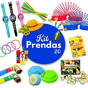 Kit 20 Prendas Festa Junina Brinquedos Lembrancinhas