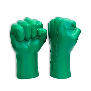 Luvas Hulk Boxe Heróís Infantil Fantasia Dia das Crianças