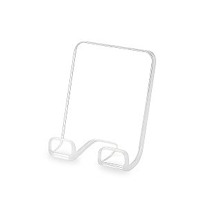 01 Suporte Para Carregador Celular Carregar Acrílico Pequeno