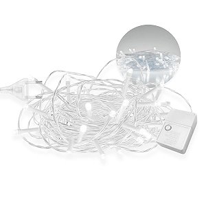 06 Pisca Pisca De Natal 100 Lâmpadas 10 Metros Enfeite Luz