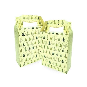 30 Caixa Maleta Lembrancinha Natal Enfeites Doces Tam Médio