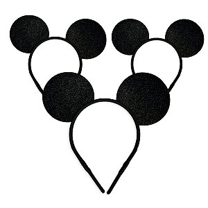 03 Tiara Rato Ratinho Grande Mouse Festa Fantasia Carnaval