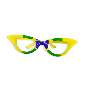 01 Óculos Brasil Copa Mundo Torcida Carnaval Futebol
