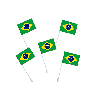 30 Topper Doces Copa Brasil Decoração de Festa Confeitaria