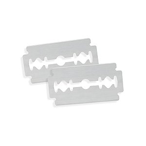 30 Lâmina Barbear Descartável Aço Inoxidável Profissional