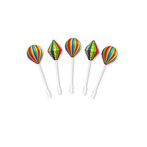 Topper Doce Balões Coloridos Festa Junina Decoração Arraiá