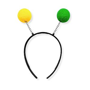 Tiara Pompom Eleições Campanha Política Evento Brasil 40mm