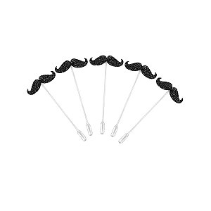 Topper Doce Bigode Enfeite Decorativo Mesa Dia dos Pais Amor