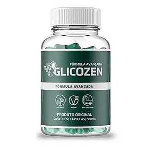 Glicozen Composto Natural com 60 Cápsulas
