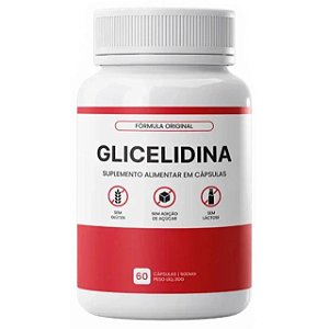 Glicelidina Suplemento Alimentar Com 60 Cápsulas 500mg