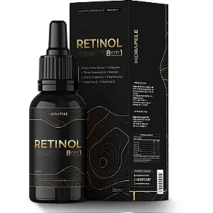 Retinol 8 em 1 Suplemento Alimentar Líquido 30ml
