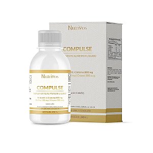 Compulse Compulsão Suplemento Alimentar Líquido 240ml Sabor Limão