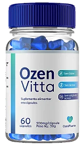 Ozenvitta Suplemento Alimentar Com 60 Cápsulas 500mg