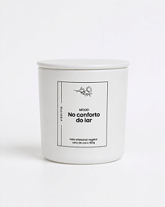 Vela Mood "No conforto do lar" | Vanilla