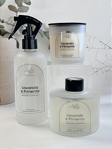 Kit Perfume Completo - Lavanda e Pimenta
