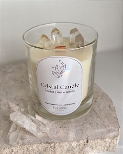 Vela Cristal Candle Cristal | Mel e Limão