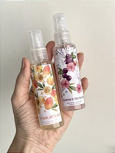 Kit Body Splash Viagem