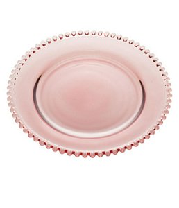 Prato raso PEARL 28cm ROSA - Wolff