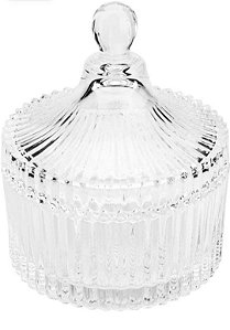 Potiche de Cristal Carossel 6,9x7x9,2 - Lyor