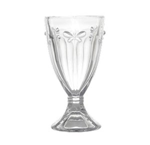 Cj 6 Taças de vidro Borboleta 240ml - Bon Gourmet