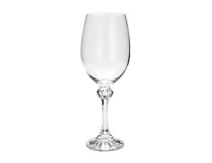 Cj 6 Taças Cristal p/ Água Elisa 450ml - Bohemia