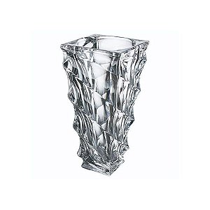 Vaso Decorativo em Cristal Ecológico Casablanca 14x31 - Bohemia