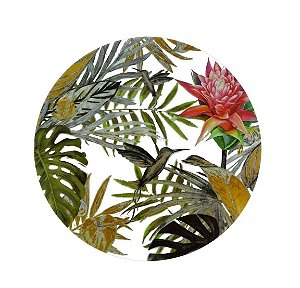 Lugar Americano Pvc Tropical Transparente - Royal