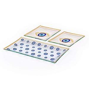 Cj 3 Petisqueiras Olho Grego