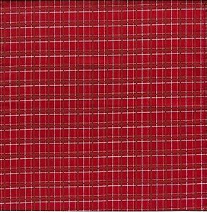 Guardanapo Home 4 Pças 40x40 Xadrez Natal Unica