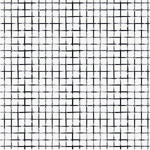 Guardanapo Home 4 Pçs Grid Preto 40x40 Unica- Copa e Cia